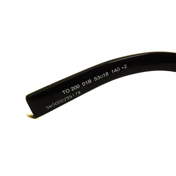 TOD'S Rectangular TO0200 01B Black/Palladium 53mm 200 Sunglasses - Picture 5 of 8